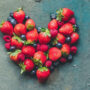 Alimente bune pentru inimă, sub formă de inimă