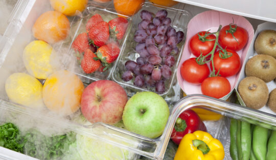 Fructe proaspete păstrate mai mult timp în frigider