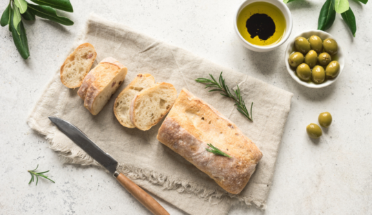 Rețeta de ciabatta, pâinea specială a Italiei